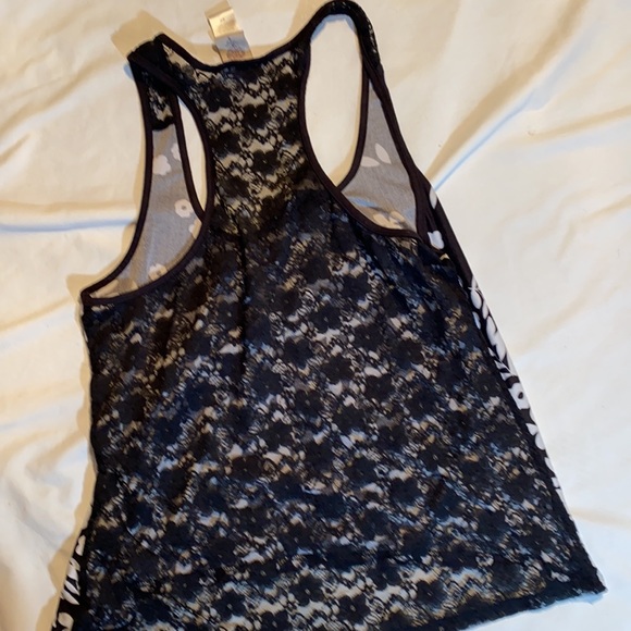 In Bloom Black & White Short Pajama Set S - Picture 6 of 6